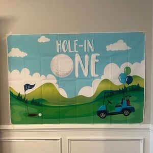 Hole-in-One Birthday Decorations